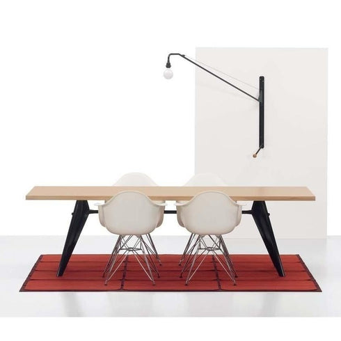 Cadeira de Braços em Plástico Eames DAR / Base Cromada